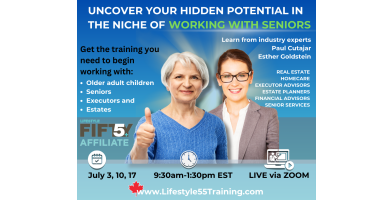 The Lifestyle55+ Affiliate Training Program: Empowering Professionals in Senior Services Across Canada